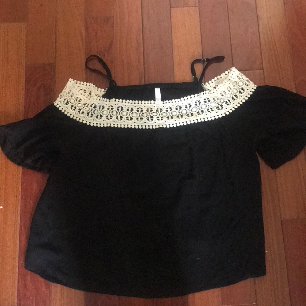 Over the shoulder top